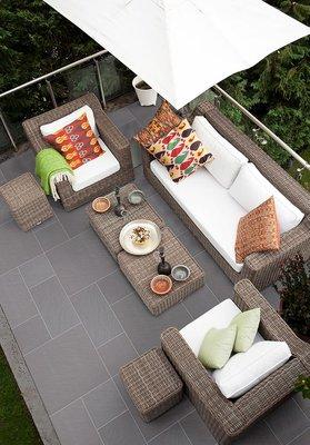 Porcelain pavers make the perfect backdrop for your outdoor space.