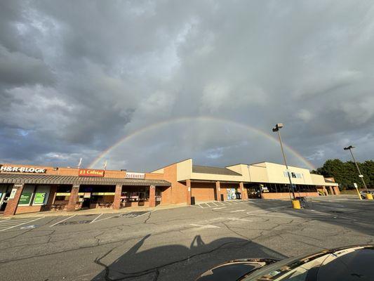 The Gold at end of the rainbow is actually Pan de Bono!