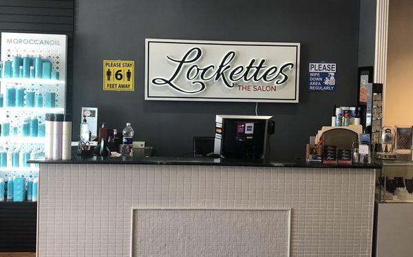 Original Saratoga exterior Lockettes sign moved indoors into Ballston Spa.