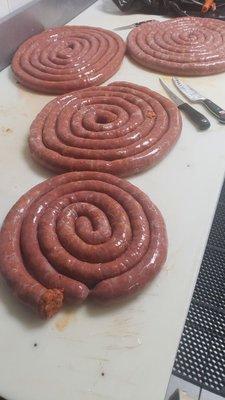 Chorizo, receta de la casa...yummy