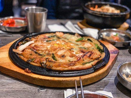 Seafood Pancake