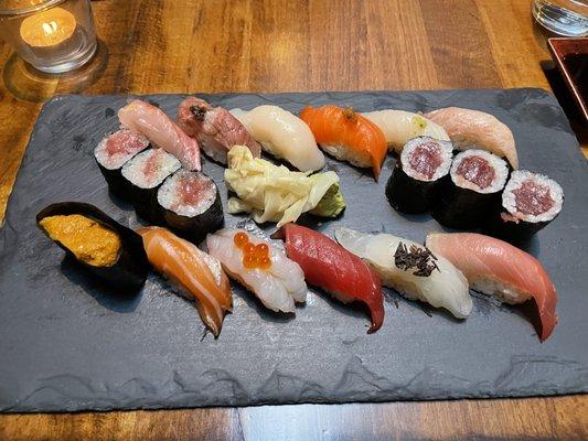 $75 omakase - not fresh