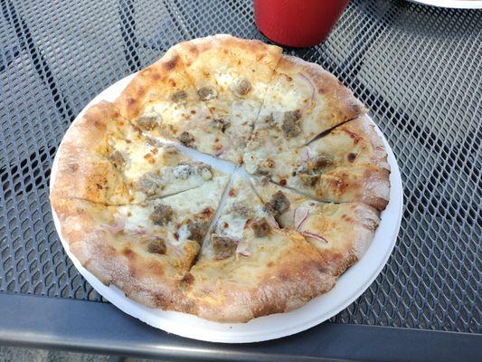 Reinbeer pizza, $17