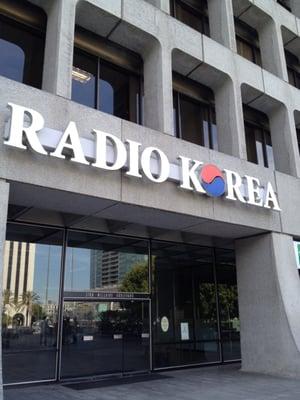 Radio Korea is here on this building.