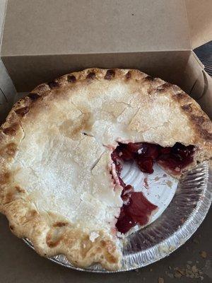 Cherry pie Whole Pie