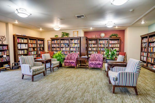 One of our on-site libraries.