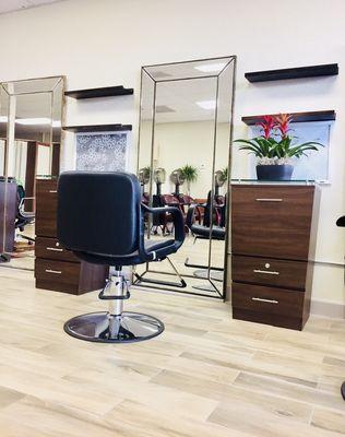 Newly remodeled salon