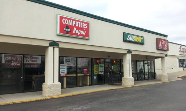 Computers Plus Repair - Located next to Subway & Great Clips in the Park Hills Center.