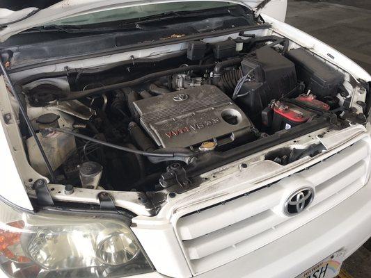 Engine before 2004 Toyota Highlander