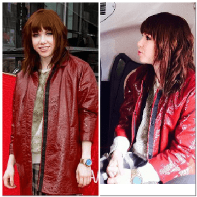 Carly Rae Jepsen hair by Mann