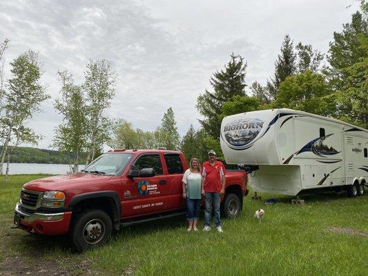 Boyd and Tammy: another couple of salt-of-the-Earth RV-world professionals.