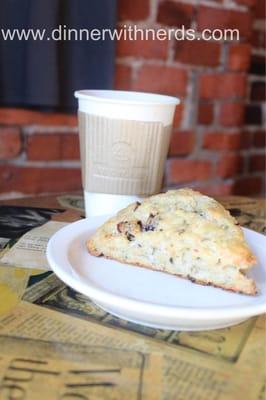 Cranberry, Goat cheese and Rosemary Scone!