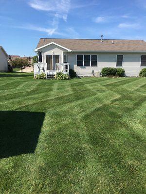 Another beautiful lawn by GreenPro landscapes llc