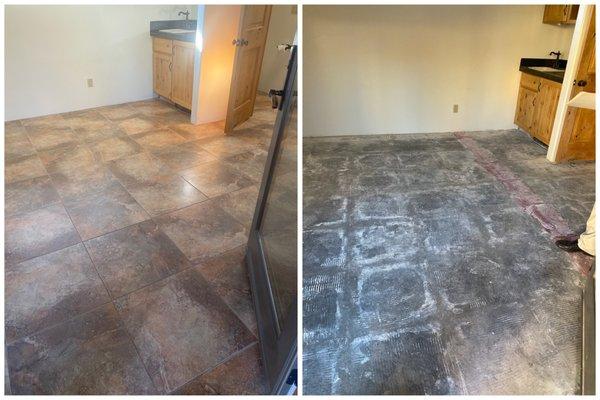 Ceramic Tile Removal