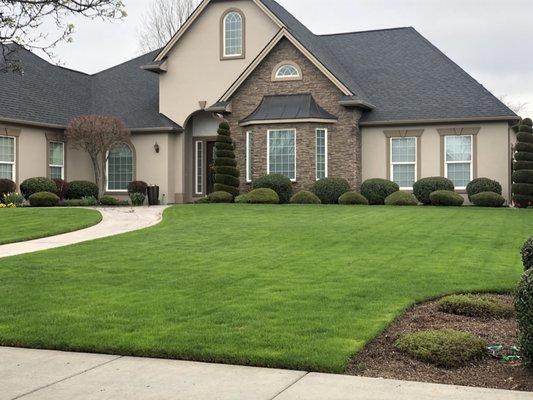 custom brick homes we have done work on in the past