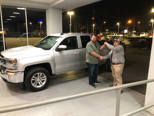 2019 Chevy Silverado that Eric French and Nate helped us buy. Great truck, great experience, great price. Definitely will be back.