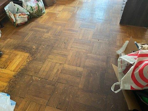 This was the floor before....