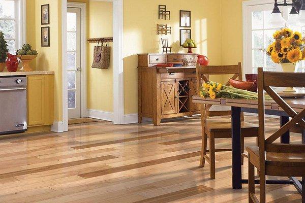 Natural Hardwood.