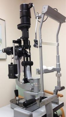 Glaucoma testing.