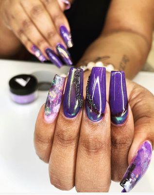 Nails designed by Ashlee