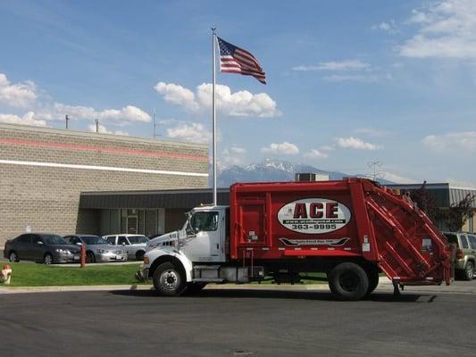 Ace Disposal Garbage Truck