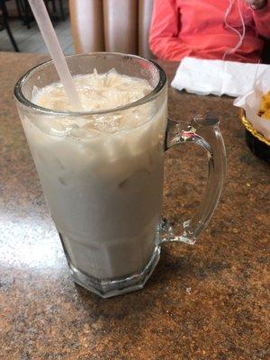 Try horchata it is amazing