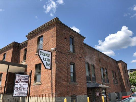 Columbus Club brick Repointing   Framingham,MA