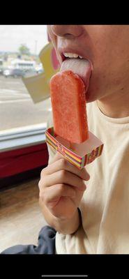 watermelon popsicle