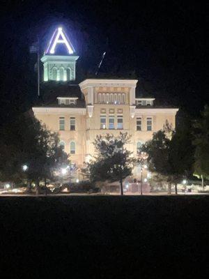 Old main at night!