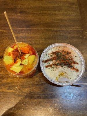 mangonada and Classic elote