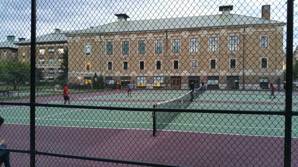 Tennis courts