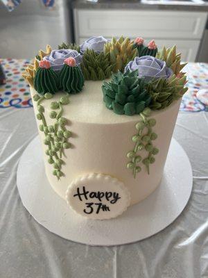 Succulent Cake