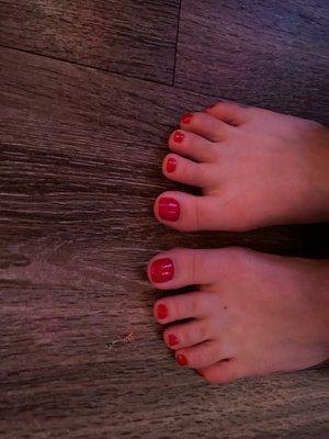 Deluxe pedicure