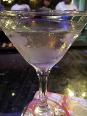 Baby size martini.