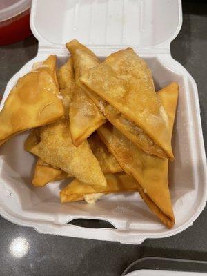 Cheese wontons