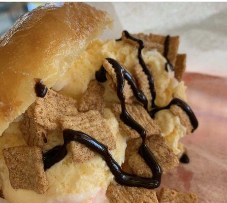 Ice Cream Crunch Donut