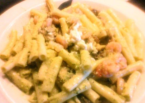 Make sure to try the Pesto Shrimp and Mushroom Pasta at Noah's. An original recipe from the owner himself!!