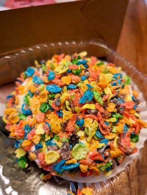 Fruity Pebble Donut