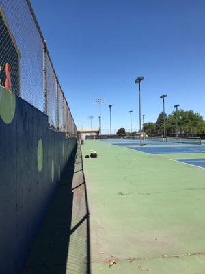 Tennis courts