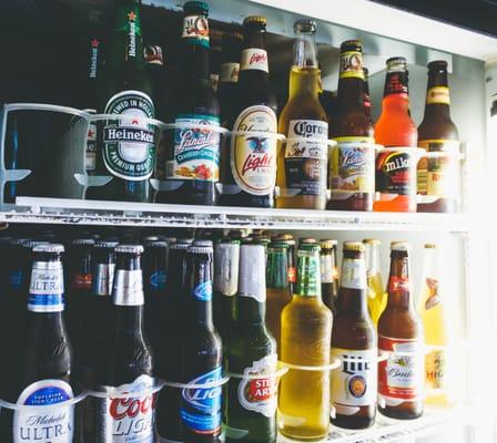 Wide Selection of bottled and draft beers!