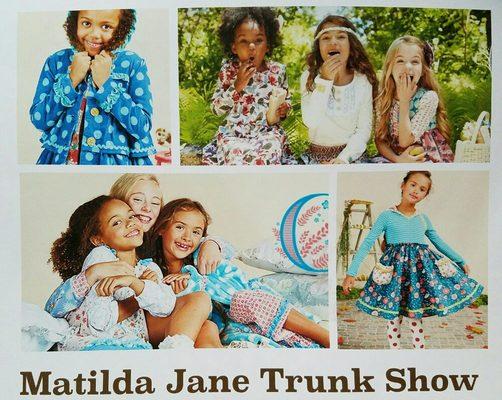 Monthly Matilda Jane Trunk shows!