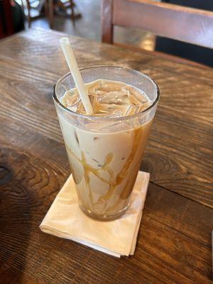 Iced Caramel Latte