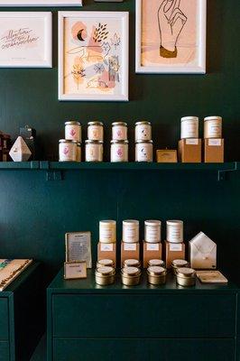 We welcome everyone to visit our store and shop our other handmade goods from local vendors. Photo by Miranda Estes Photography.