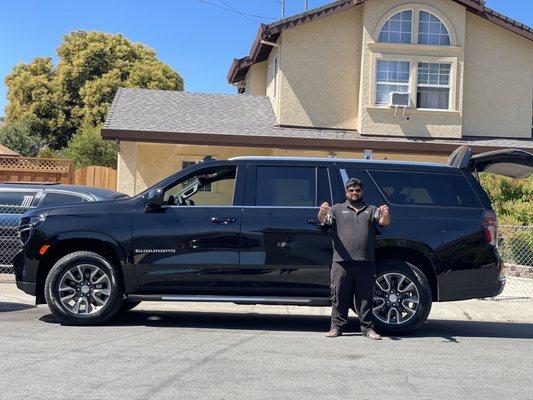 RK Limousine's newest addition to their growing fleet, Chevrolet Suburban LT