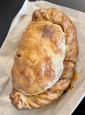 Ham and cheese pasty