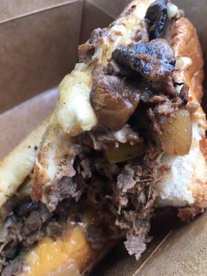 Cheesesteak hero