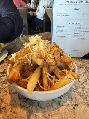 Roasted Garlic Parmesan Fries