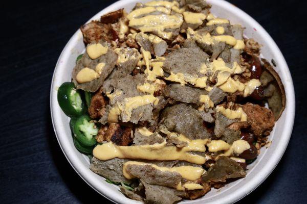 Build Your Own Bowl w/ Gyro and Chicken Shawarma