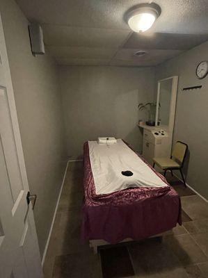 One of our Private Massage Rooms at Good Hands Massage