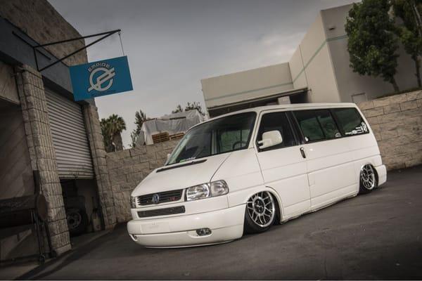 The worlds lowest VW euro van.